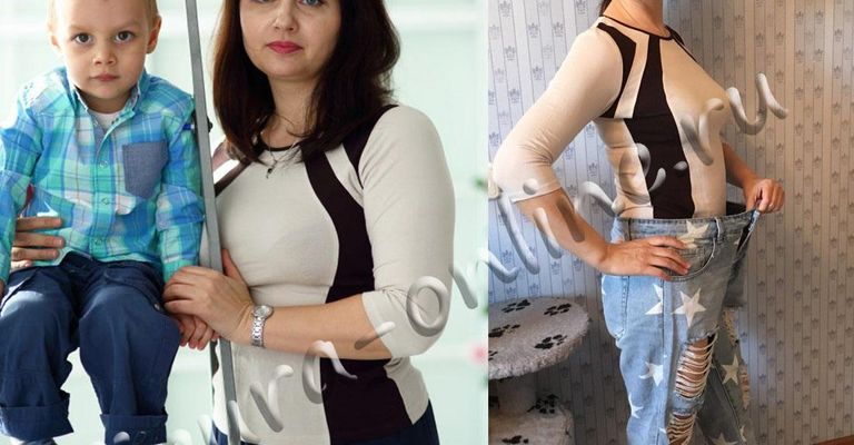 Ирина, 41 год, до-после